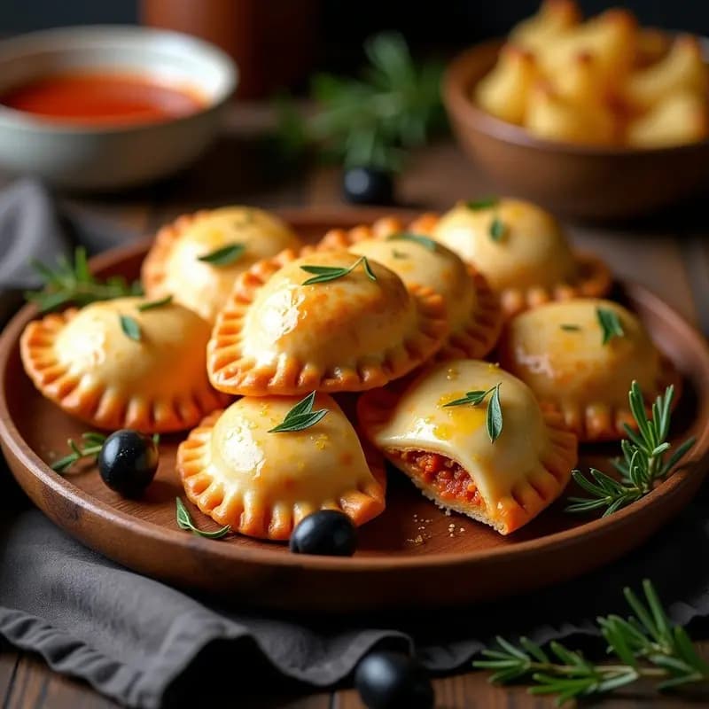 Empanadas de Chorizo de Soja y Queso Manchego: Receta Española Vegana para Tupper