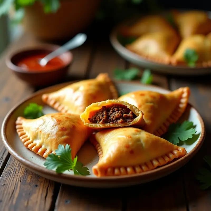 Empanadas de Chorizo Vegano y Queso de Castañas: Receta Colombiana Sin Lactosa
