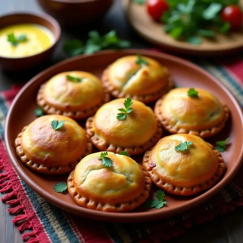 Empanadas de Chuño y Queso de soja: Receta Boliviana Vegana y Sin Gluten