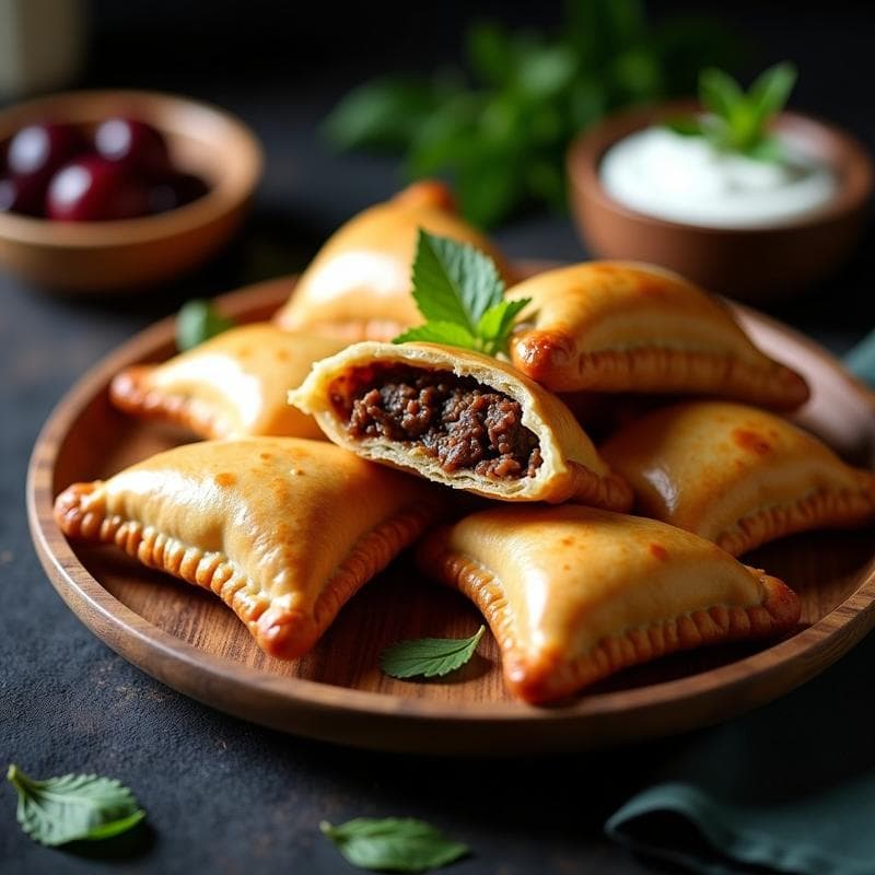Empanadas de Cordero y Ciruelas Pasas: Receta Argentina Tradicional en Airfryer