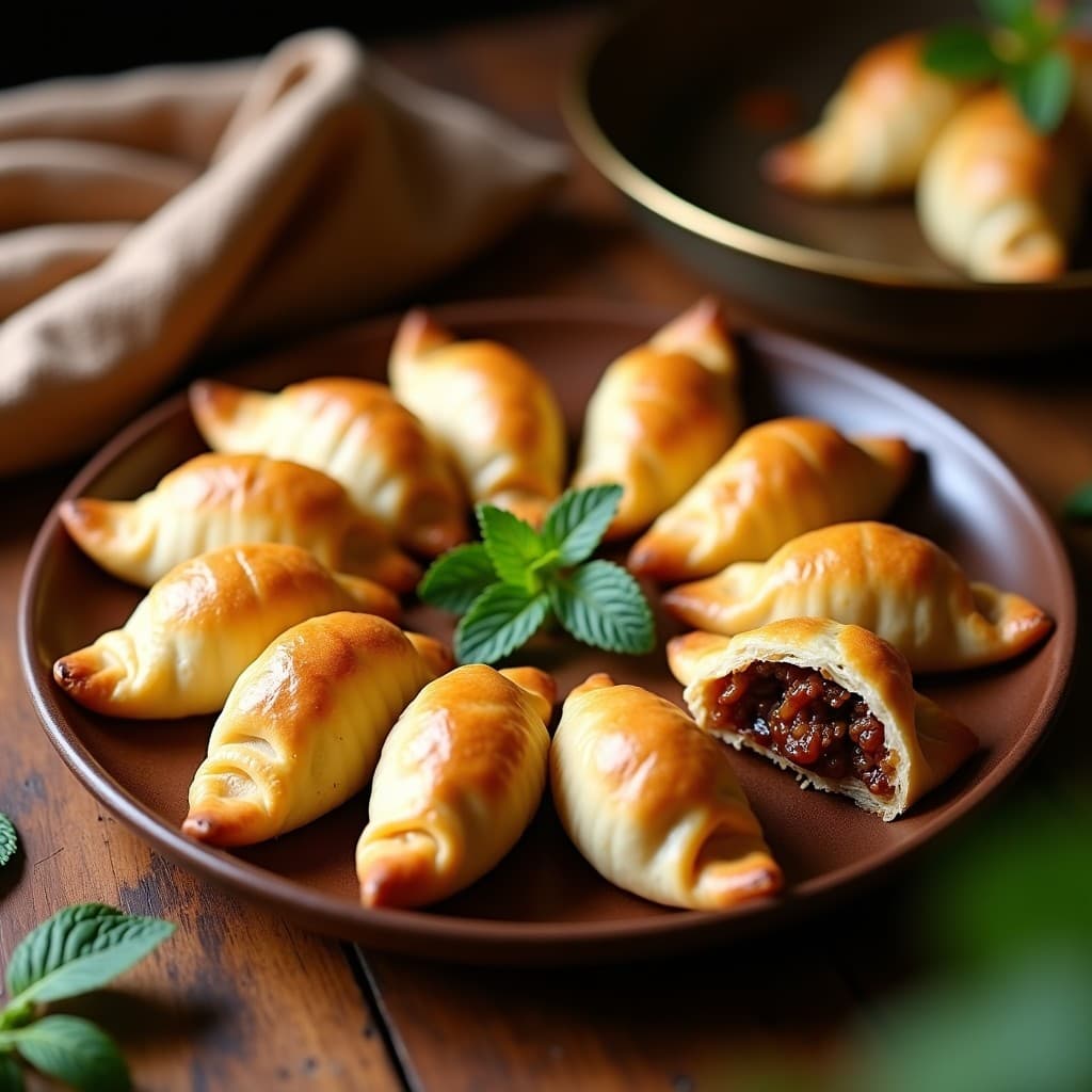 Empanadas de Carne de Cordero y Dátiles: Receta Árabe en Olla Lenta