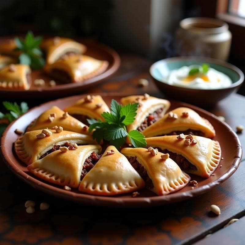 Empanadas de Carne de Cordero y Higos con Masa de Almendras: Receta Árabe Sin Gluten