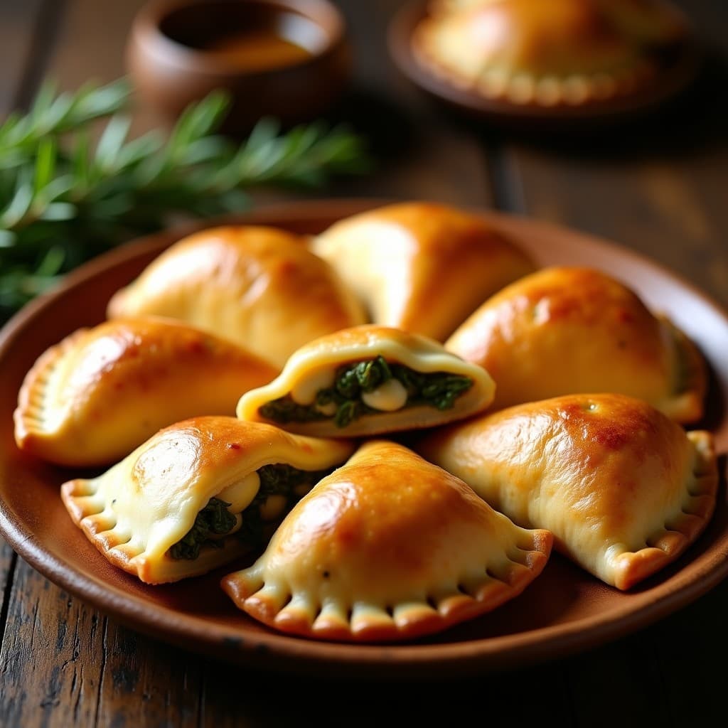 Empanadas de Espárragos Triguños y Queso de Oveja: Receta Argentina en Olla Express