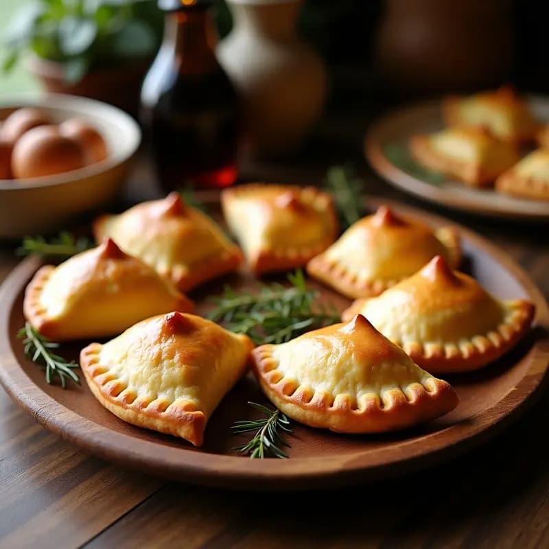 Empanadas de Espelta y Queso de Cabra: Receta Argentina Sin Gluten con Mermelada de Cebolla