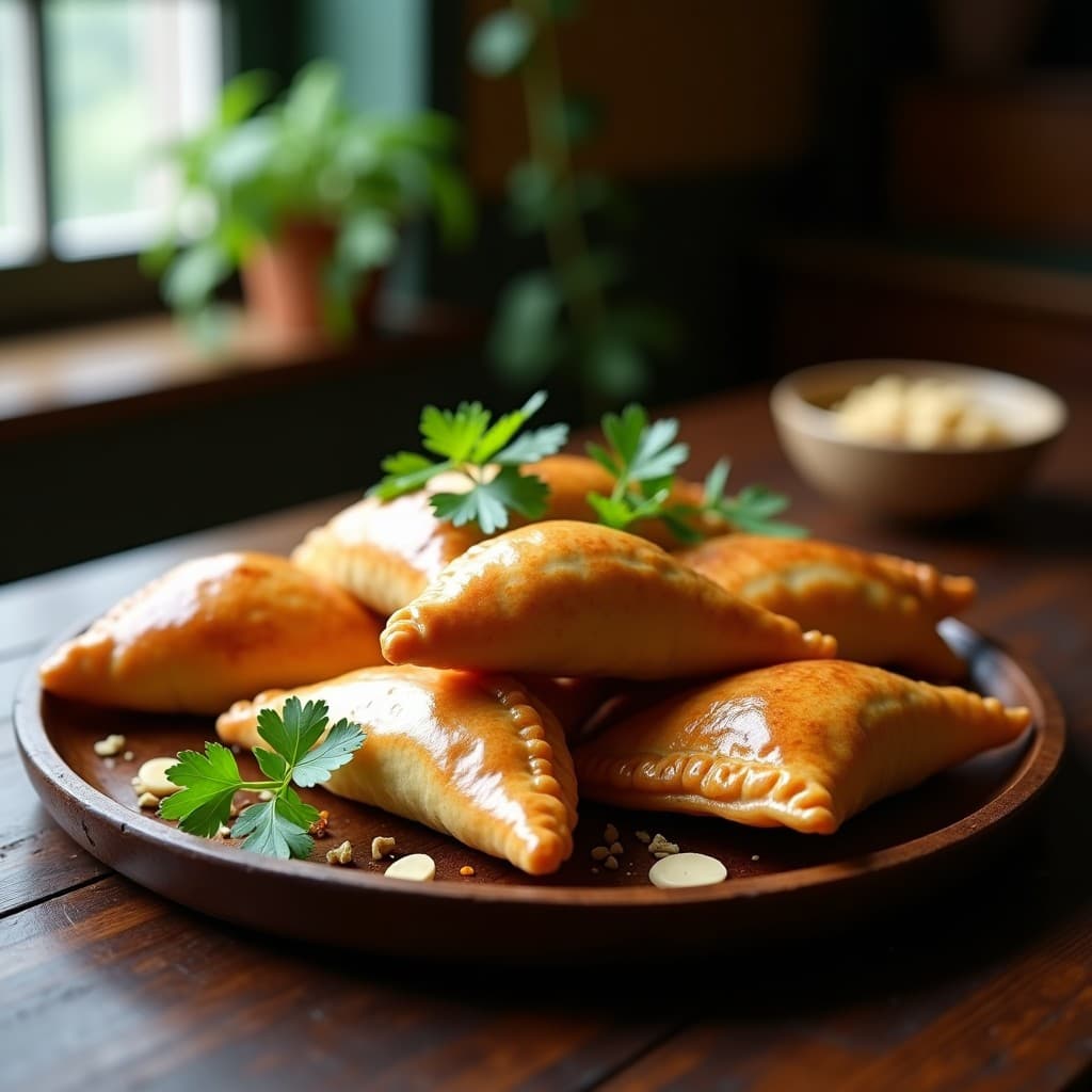 Empanadas de Espelta Rellenas de Seitan al Curry: Receta Argentina Vegana en Horno