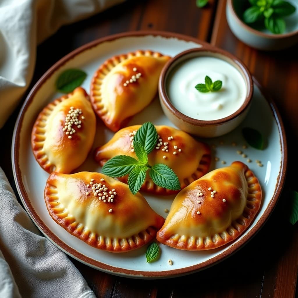 Empanadas de Espinaca y Queso de Soja con Masa de Quinoa: Receta Argentina Keto