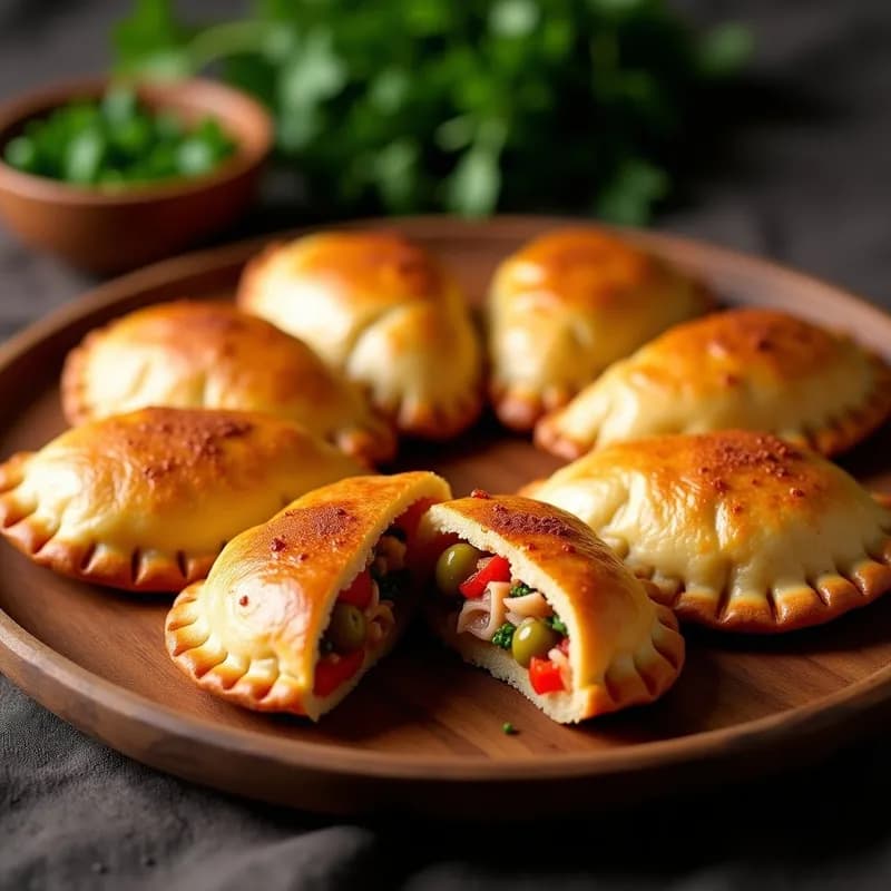 Empanadas Gallegas de Atún y Pimentón: Receta Crujiente en Airfryer sin Aceite