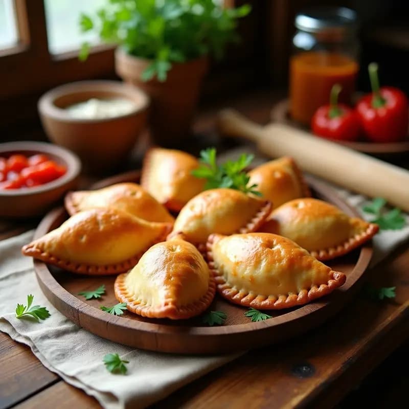 Empedanadas gallegas de atún y pimiento: Tapa tradicional para cualquier ocasión