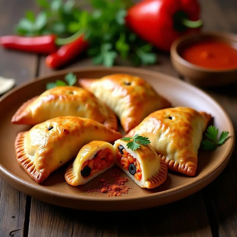 Empanadas Gallegas de Bacalao y Pimiento: Receta Tradicional en Airfryer y Sin Gluten