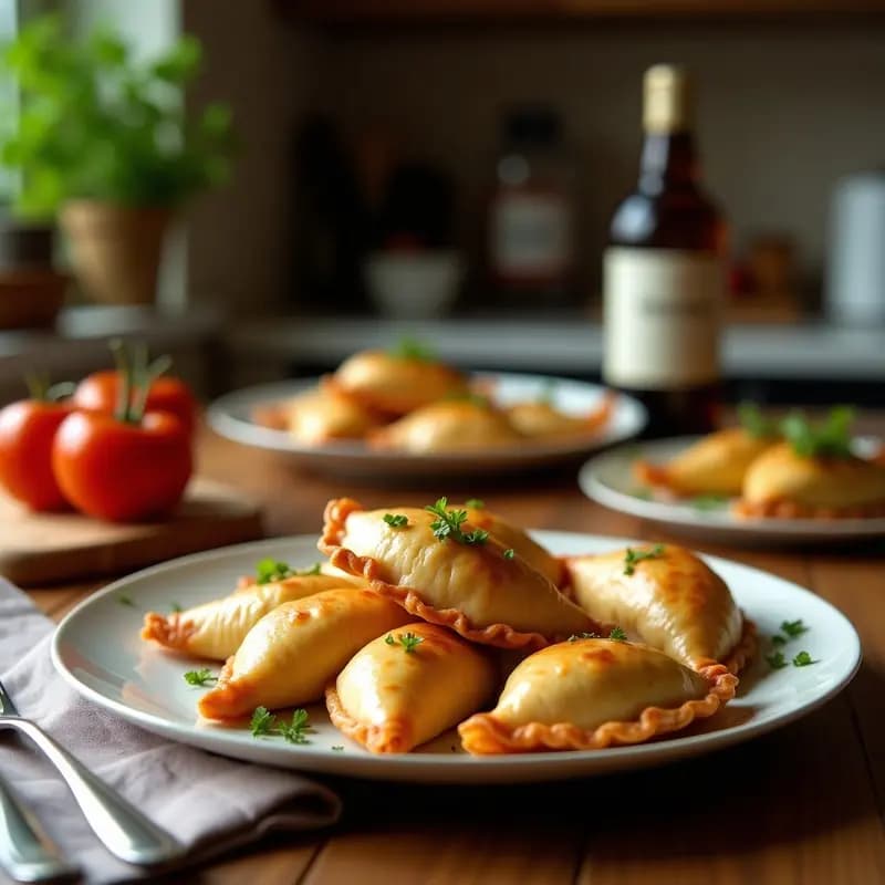 Empanadas Gallegas de Xouba y Pimiento: Receta Española en Horno con Masa Integral