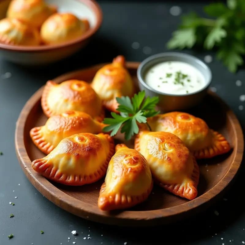 Empanadas Gallegas de Zamburiñas y Algas: Receta de Mariscos en Airfryer y Sin Gluten