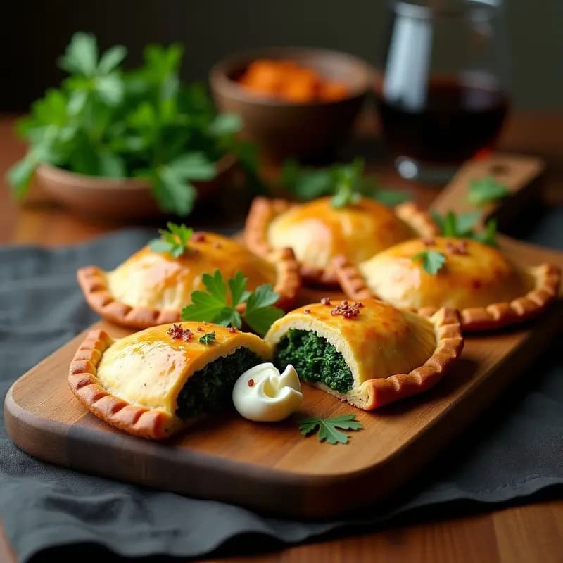Empanadas Gallegas de Zamburiñas y Espinacas: Receta de Mar y Tierra en Thermomix