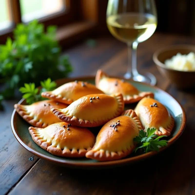Empanadas Gallegas de Zamburiñas: Receta Española Gourmet con Masa de Trigo Integral