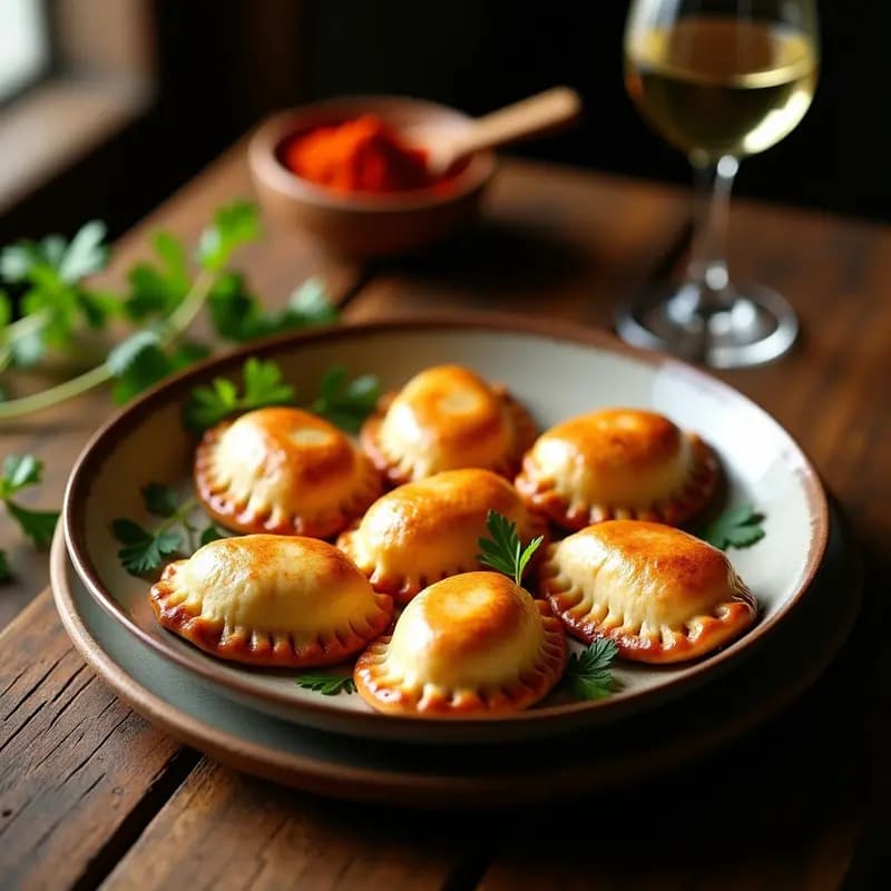 Empanadas Gallegas de Zorza: Rellenas de Cerdo y Grasa con Pimentón