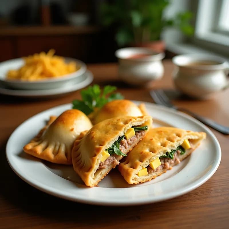 Empanadas de Galleta María con Atún y Huevo: Receta Rápida sin Horno en 15 Minutos