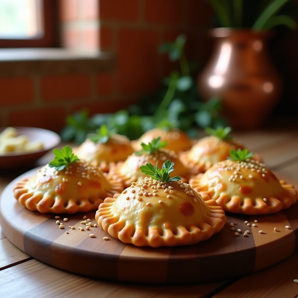 Empanadas de Habas y Mentira con Masa de Garbanzo: Receta Andaluz Vegana y Sin Gluten