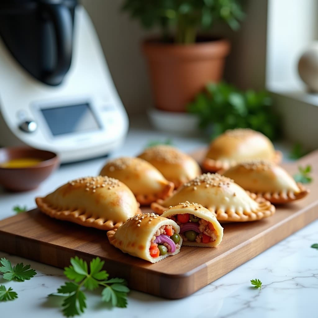 Empanadas de Harina de Almendra y Atún: Receta en Thermomix Sin Gluten y Alta en Omega-3