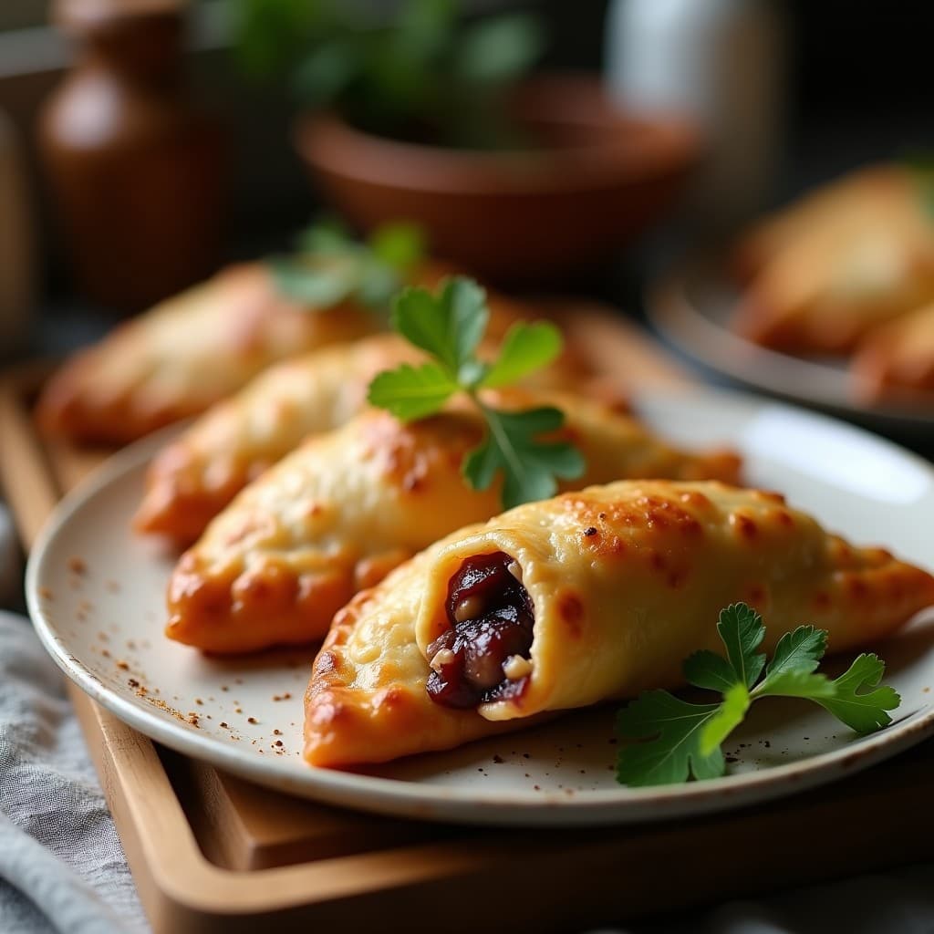 Empanadas de Harina de Almendra con Relleno de Cordero y Ciruelas: Receta Argentina Keto