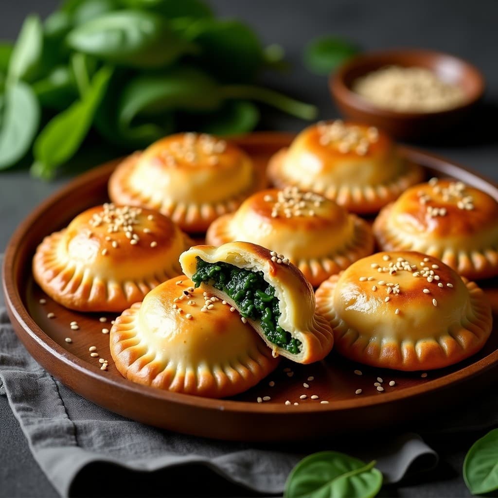 Empanadas de Harina de Almendra y Espinacas con Queso de Cáscara: Receta Argentina Keto