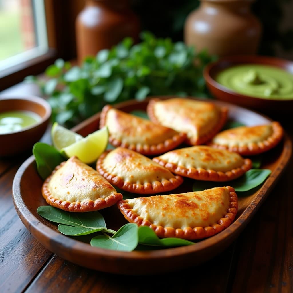 Empanadas de Harina de Amaranto Rellenas de Hongos Portobello: Receta Mexicana Sin Gluten