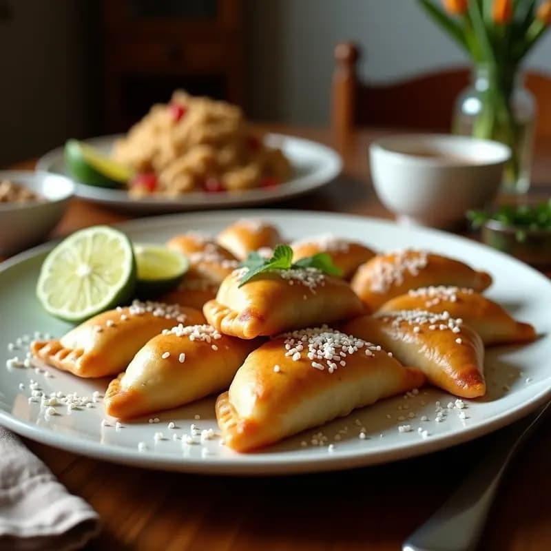Empanadas de Harina de Coco y Carne de Res: Receta Argentina Keto y Sin Harina de Trigo