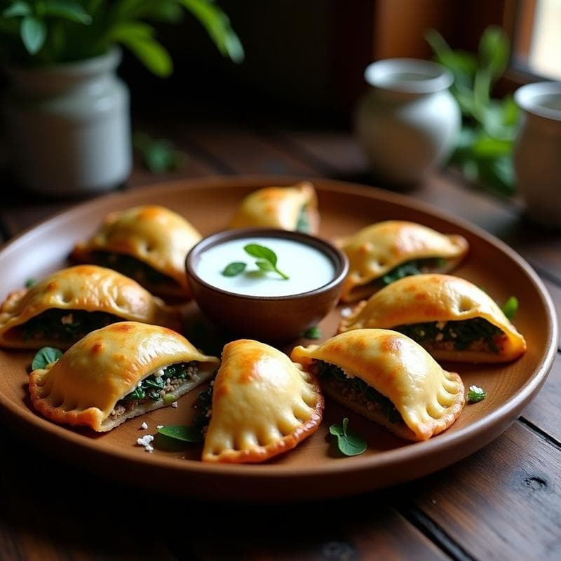 Empanadas de Harina de Mandioca y Carne de Canguro: Receta Australiana Alta en Hierro