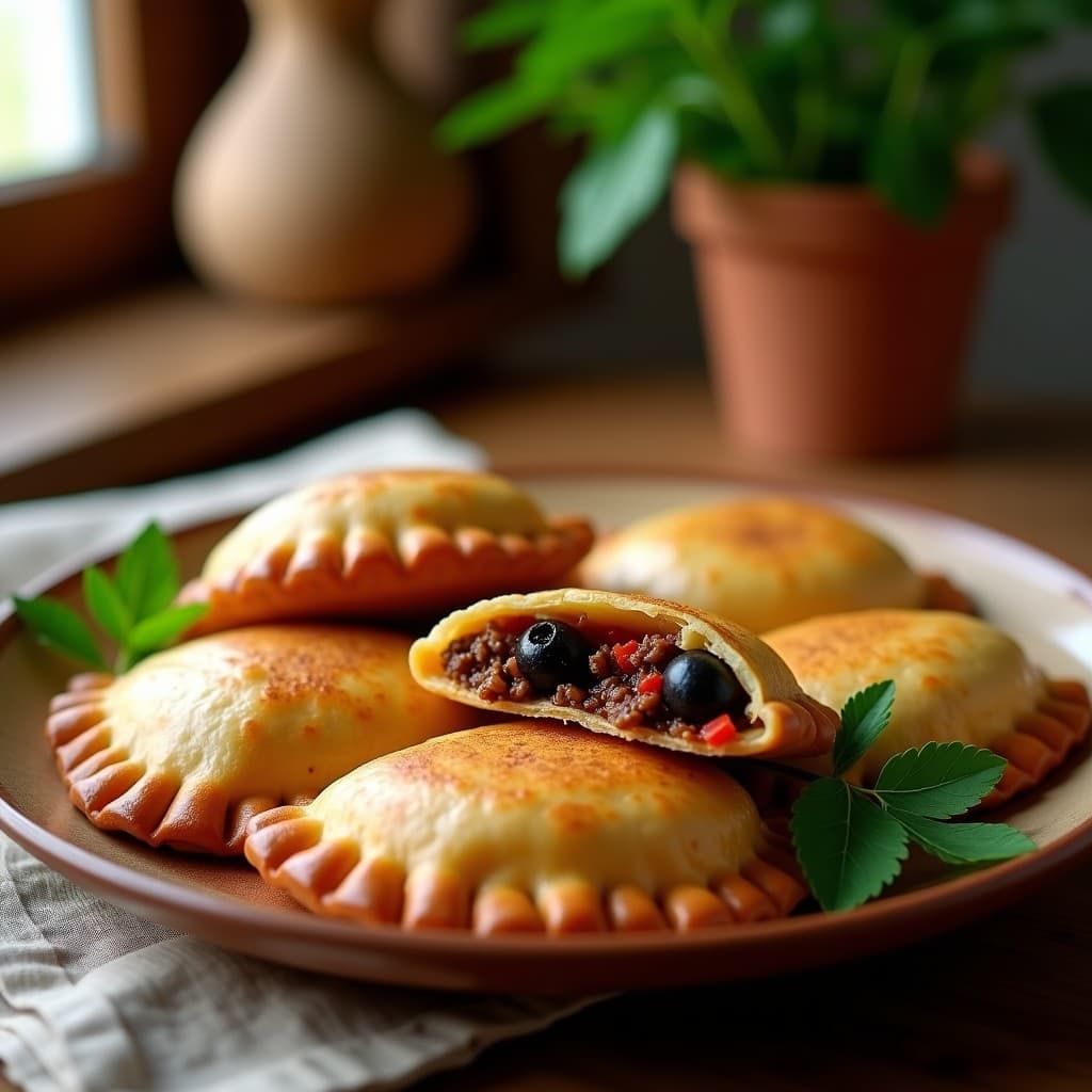 Empanadas de Harina de Sorgo y Carne de Soja Texturizada: Receta Sin Gluten en Thermomix