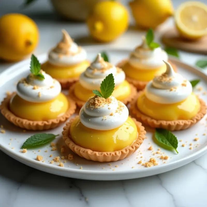 Empanadas de Hielo con Relleno de Limón Merengado y Galletas Trituradas: Postre Colombiano Refrescante