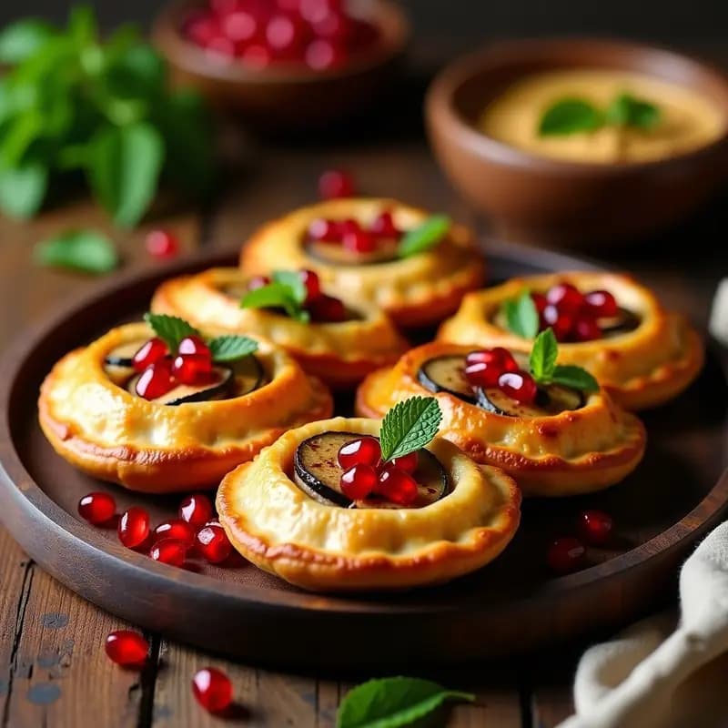 Empanadas de Hummus y Berenjena: Receta Vegana en Airfryer con Toque Árabe