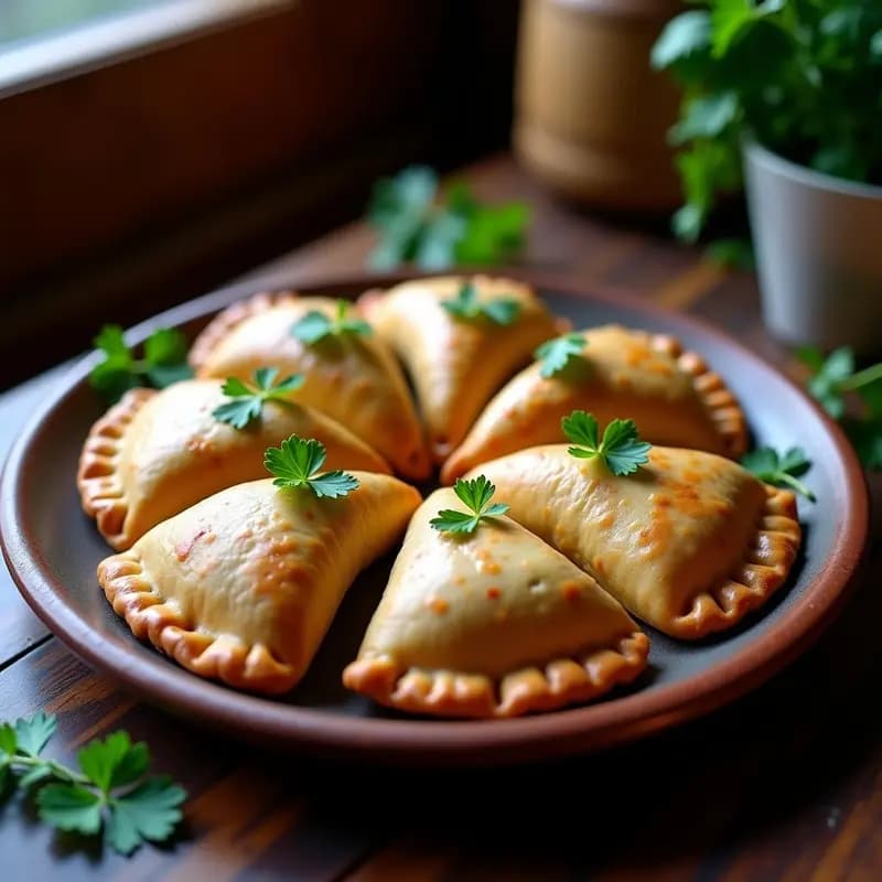 Empanadas de Harina de Maíz Azul y Queso de Cashews: Receta Oaxaqueña Vegana