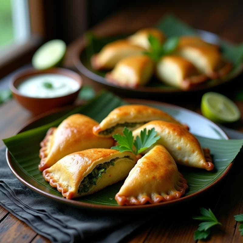 Empanadas de Maíz y Moringa: Receta Guatemalteca Sin Gluten en Olla Exprés