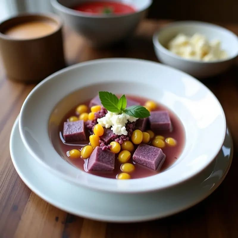 Empanadas de Maíz violeta con Queso de Castaña y Higos: Receta Peruana Dulce-Salada en Olla Express