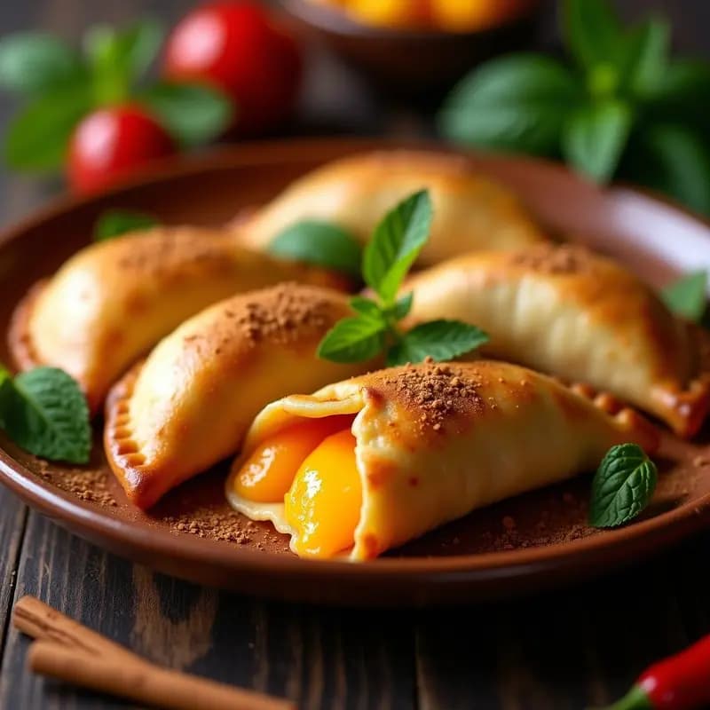 Empanadas de Mango y Chile Habanero: Receta Mexicana Dulce-Picante en Olla Exprés