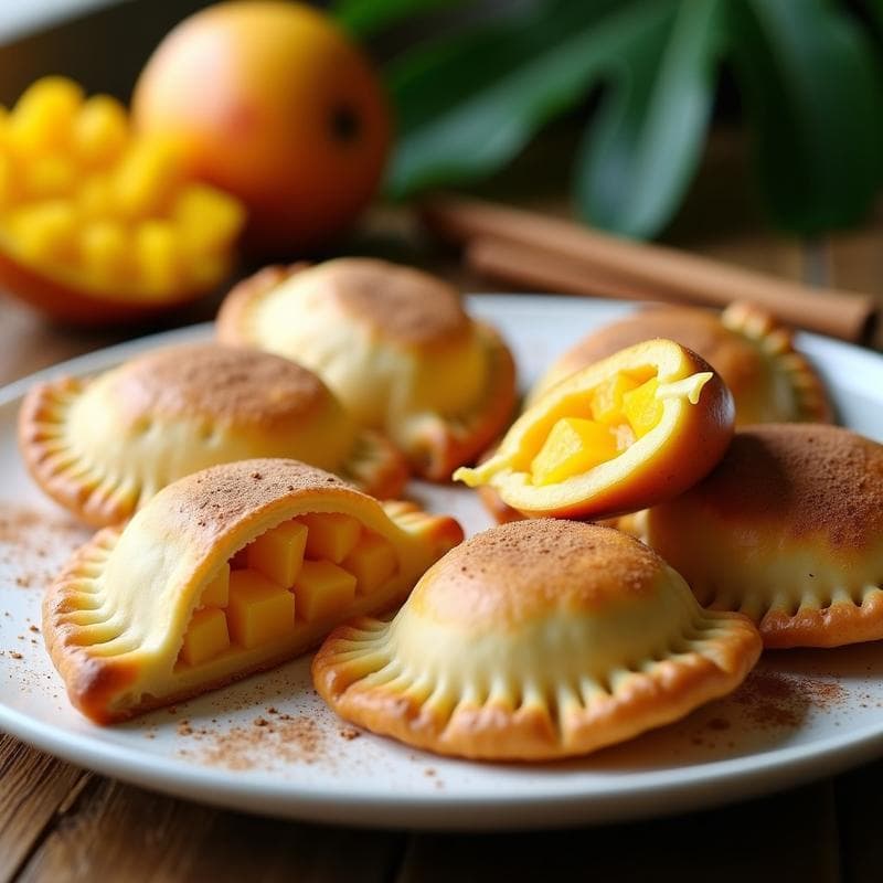Empanadas de Mango y Queso Cream Cheese: Receta Colombiana Dulce y Salada en Thermomix
