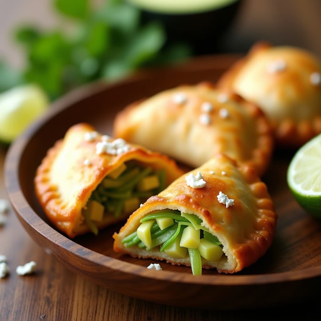 Empanadas de Mango Verde y Queso de Cabra: Receta Colombiana Dulce-Ácida en Airfryer