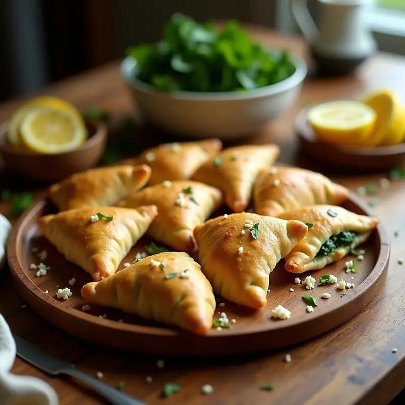 Empanadas de Masa de Arroz con Relleno de Espinacas y Toque de Limón: Receta Argentina Sin Gluten