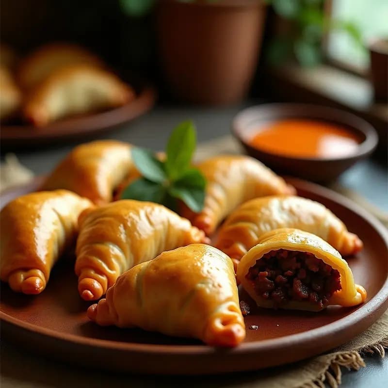 Empanadas de Masa de Cochino Negro: Receta Cubana en Airfryer con Toque Crujiente