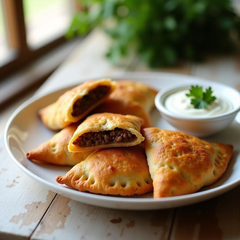 Empanadas de Masa de Coliflor y Carne Picada de Soja: Receta Sin Gluten en Airfryer