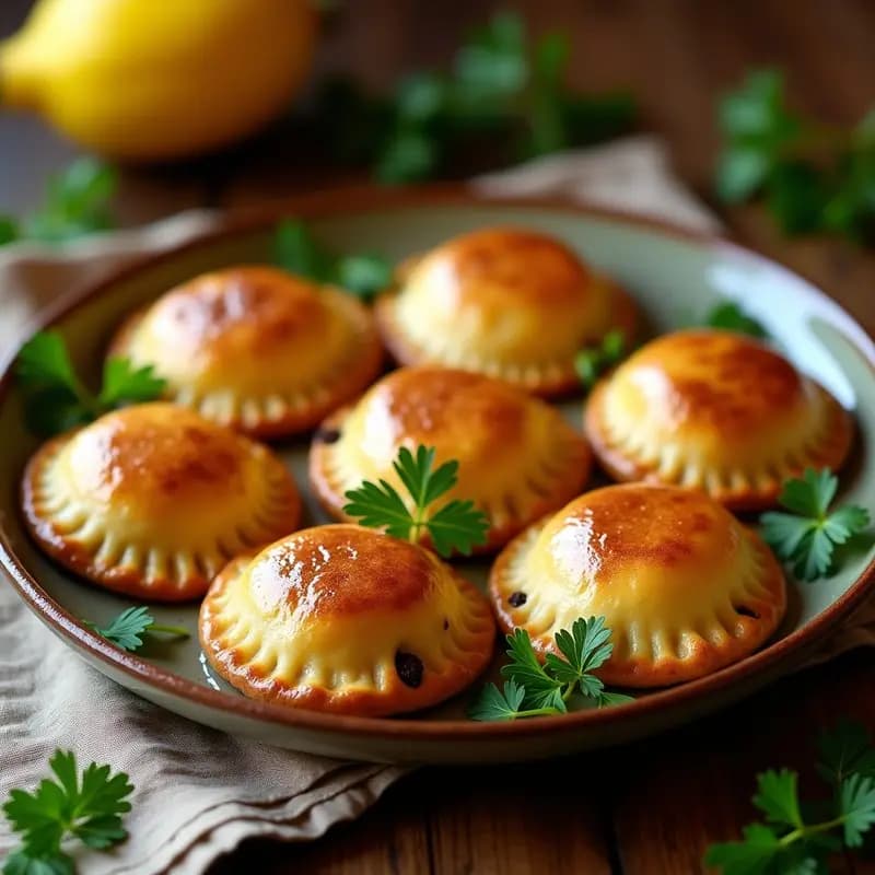 Empanadas de Masa de Plátano Verde y Carne de Jabalí: Receta Canaria Tradicional