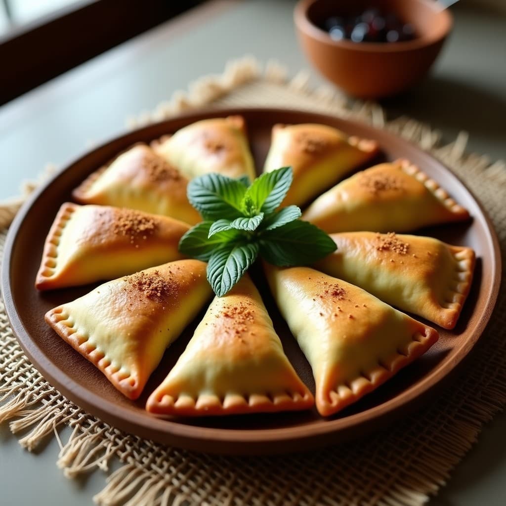 Empanadas de Masa de Platón con Relleno de Queso de Almendras y Mermelada de Higo: Receta Keto