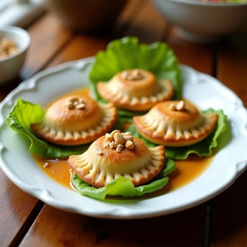 Empanadas de Mashua Rellena de Ocopa y Queso Fresco: Receta Peruana Sin Horno