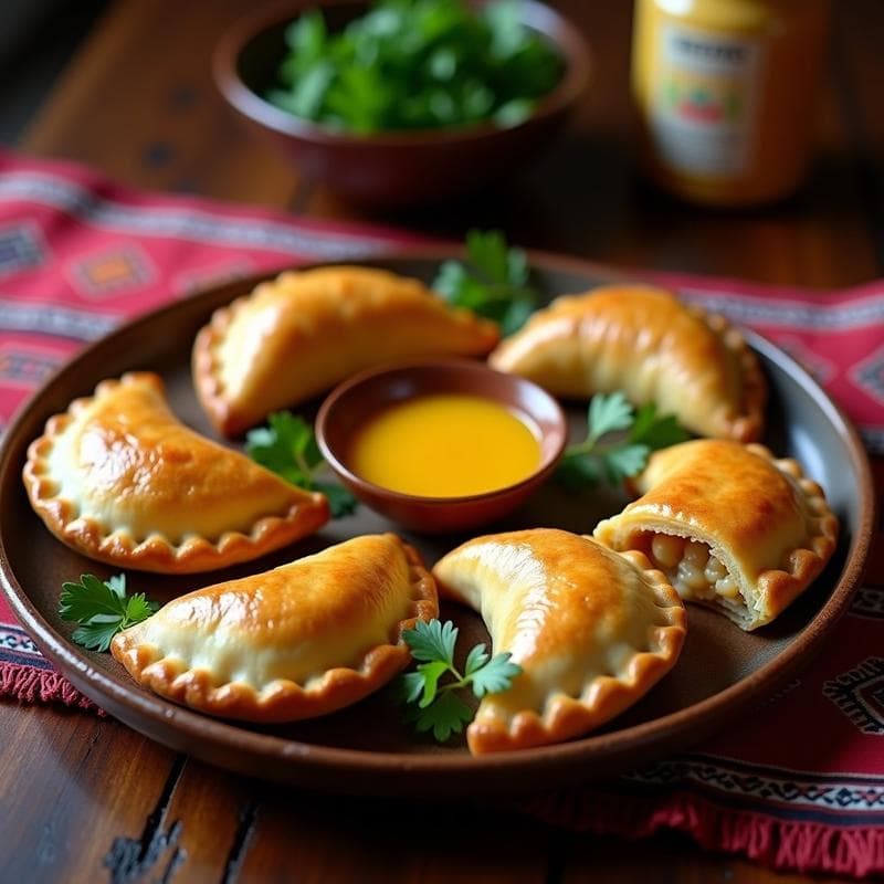 Empanadas de Mashua y Queso de Anacardos: Receta Peruana en Airfryer con Toque Andino