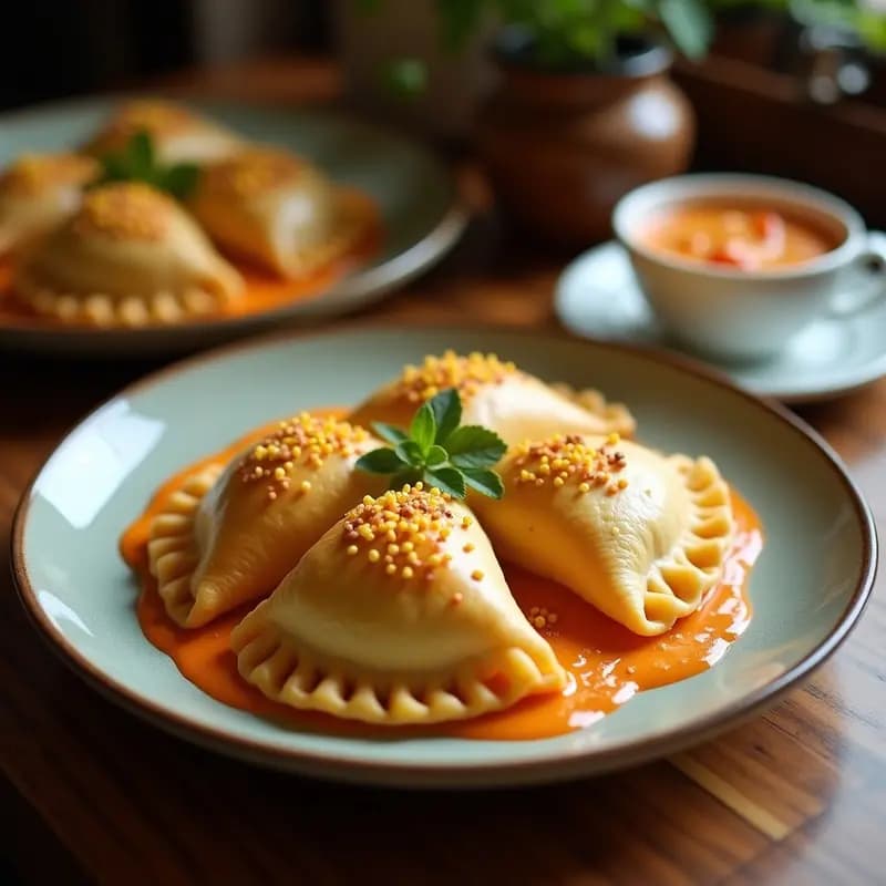 Empanadas de Mashua y Queso Fresco en Masa de Yuca: Receta Ecuatoriana Sin Horno