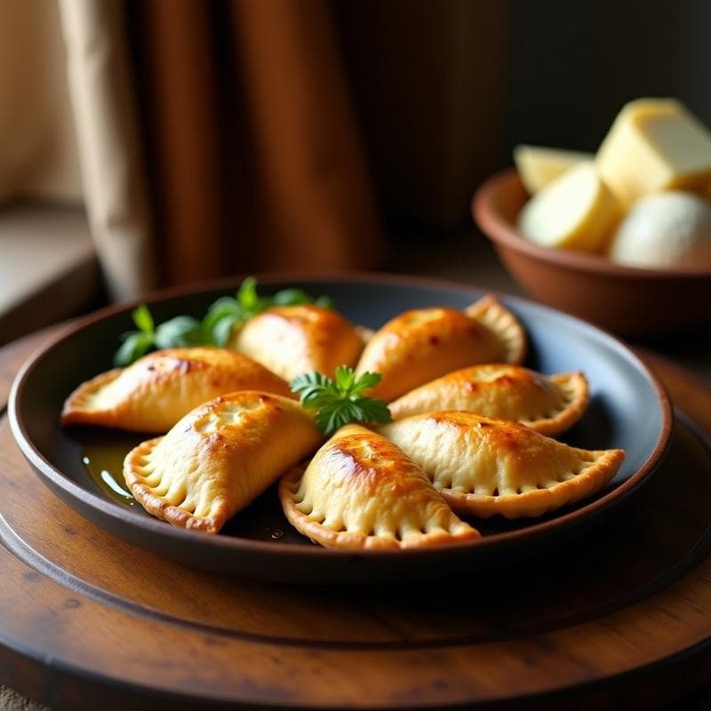 Empanadas de Mashua y Queso de Oveja: Receta Andina en Airfryer con Toque Crujiente