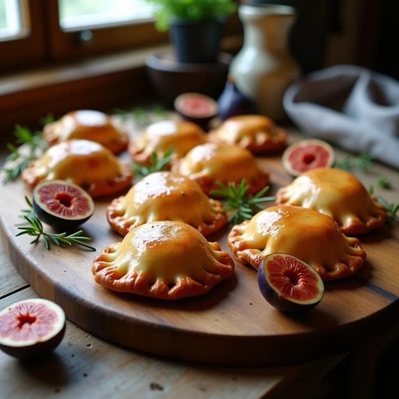 Empanadas de Massepain y Higos: Postre Francés Sin Gluten en 30 Minutos