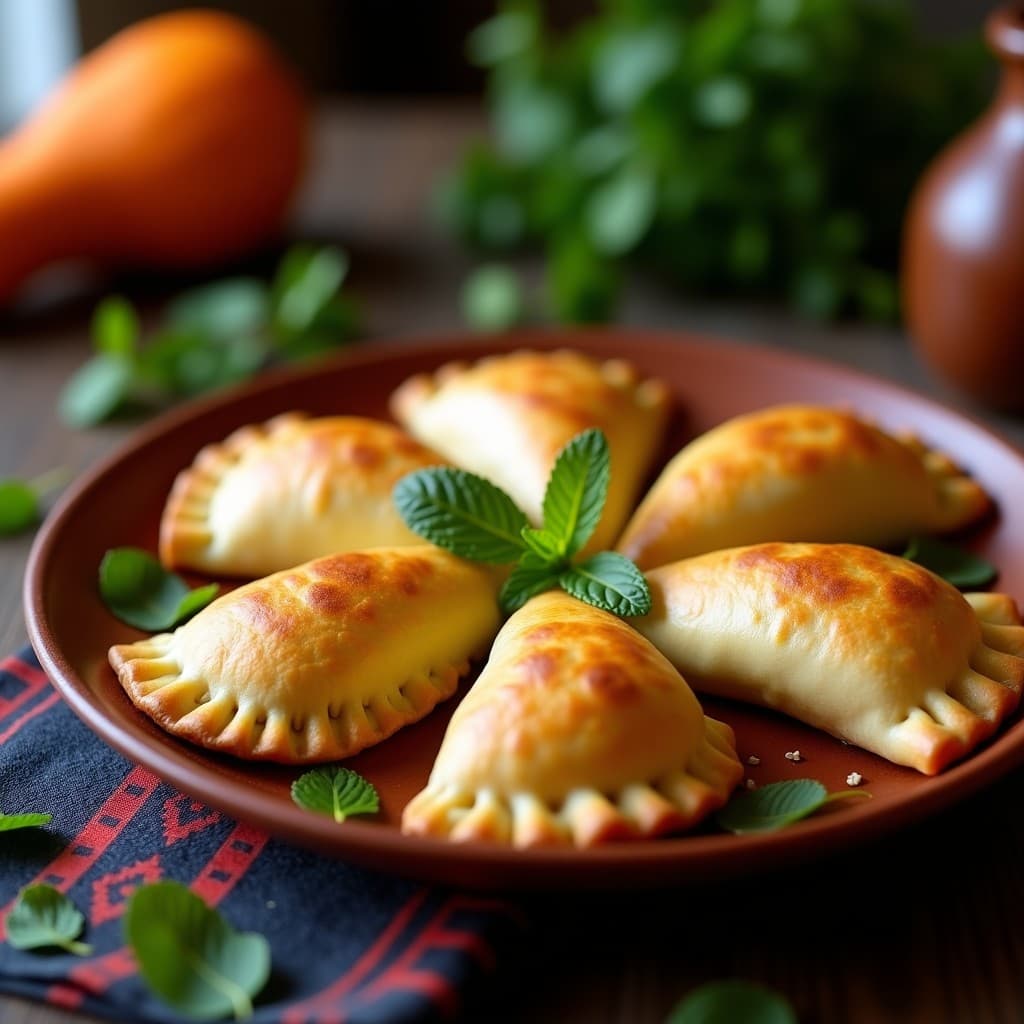 Empanadas de Maíz Azul y Calabaza: Receta Peruana Sin Gluten en Olla Lenta