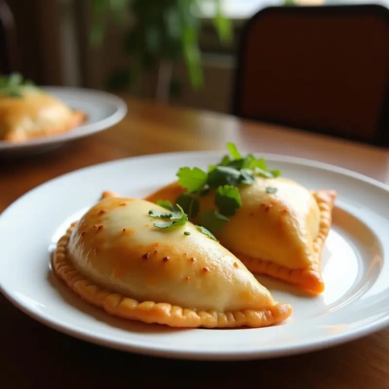 Empanadas de membranillo y Queso Fresco: Receta Chilena Dulce y Salada