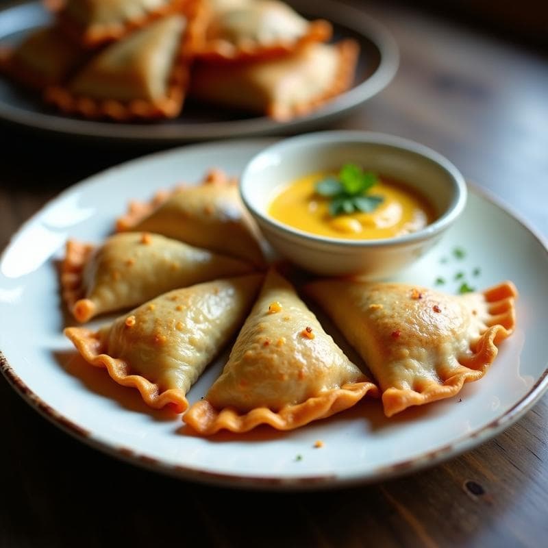 Empanadas de Mijo y Calabaza: Receta Colombiana Vegana y Sin Gluten en Airfryer