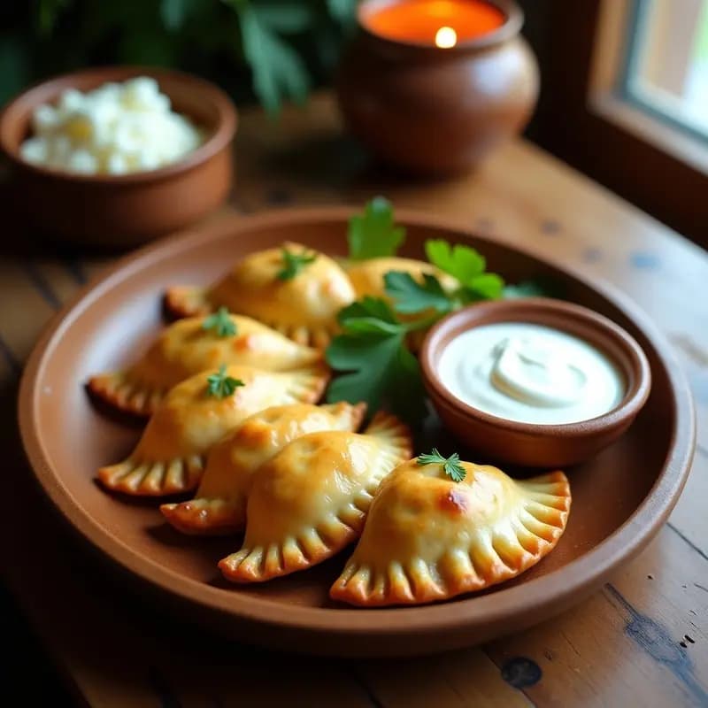 Empanadas de Mijo con Relleno de Carne Picada y Aceitunas: Receta Argentina en Airfryer y Crujiente