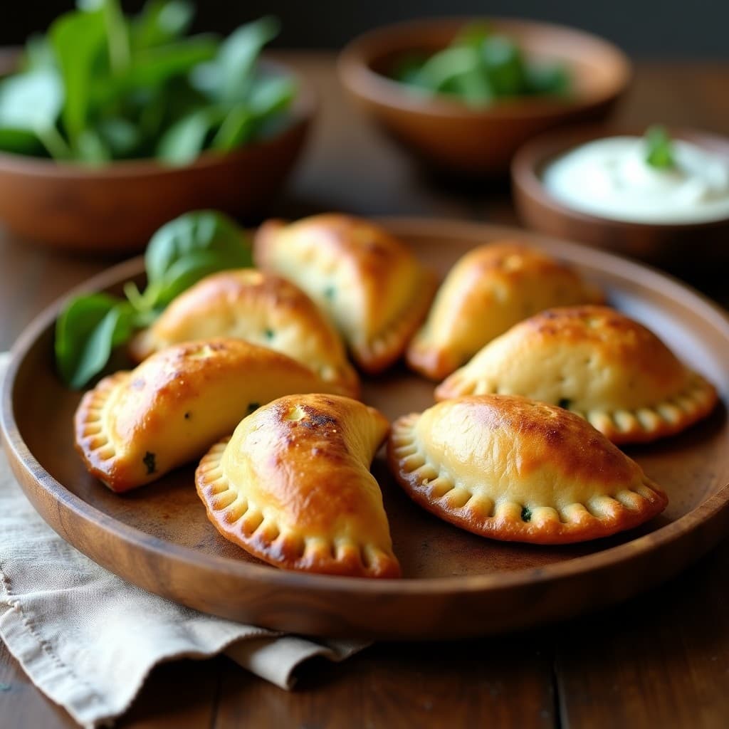 Empanadas de Mijo y Espinacas: Receta Sin Gluten y Rica en Fibra en Airfryer